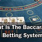 flat bet baccarat system
